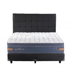 Bed Set Size 120 - ELITE Grand Elegant / White Blue 